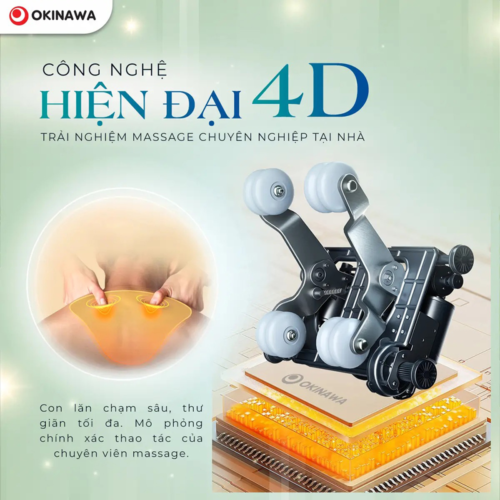 ghế massage Okinawa Soothing 3
