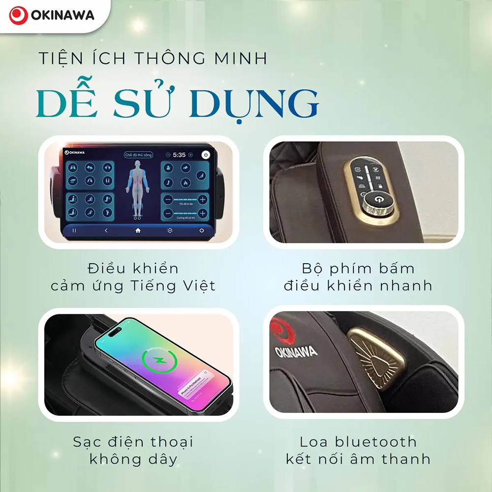ghế massage Okinawa Soothing 9