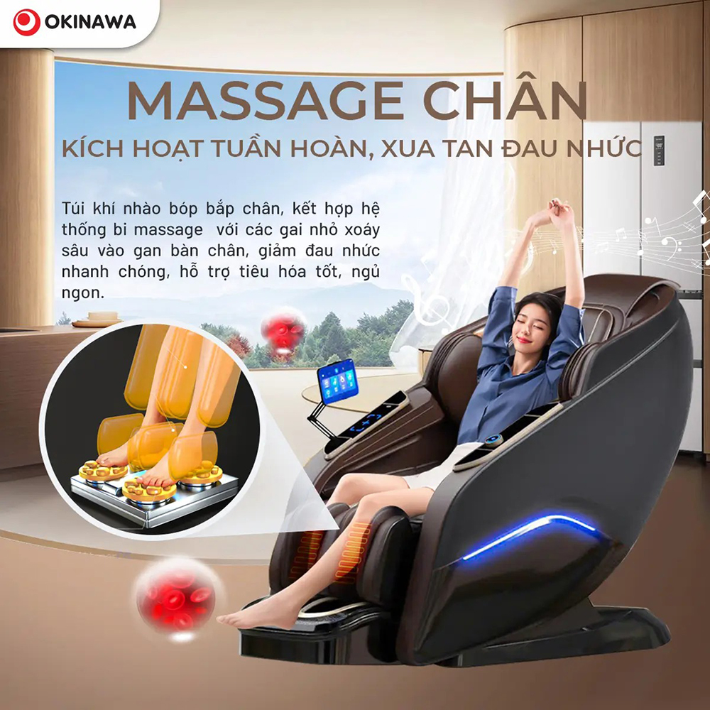 ghế massage Okinawa Splendid 10