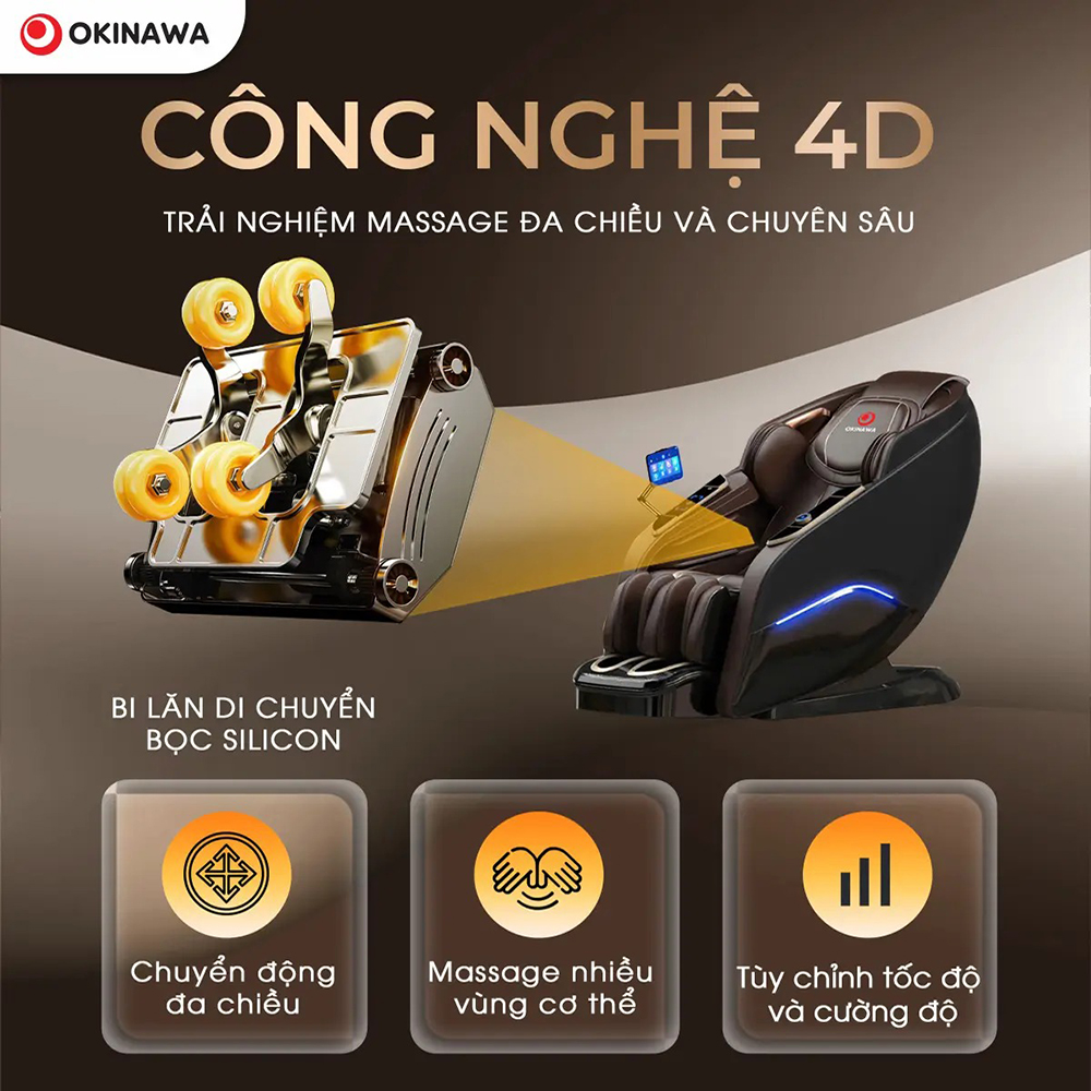 ghế massage Okinawa Splendid 3