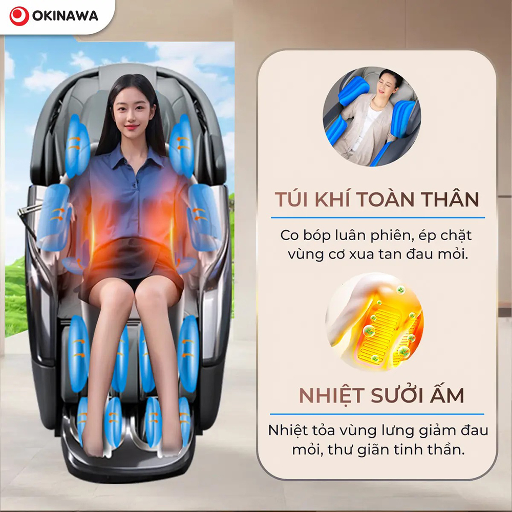 ghế massage Okinawa Splendid 6