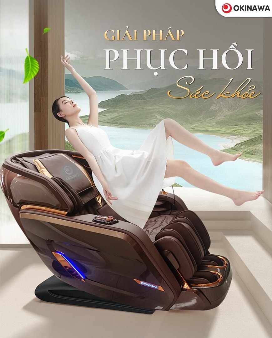 ghế massage Okinawa Sun & Moon 2