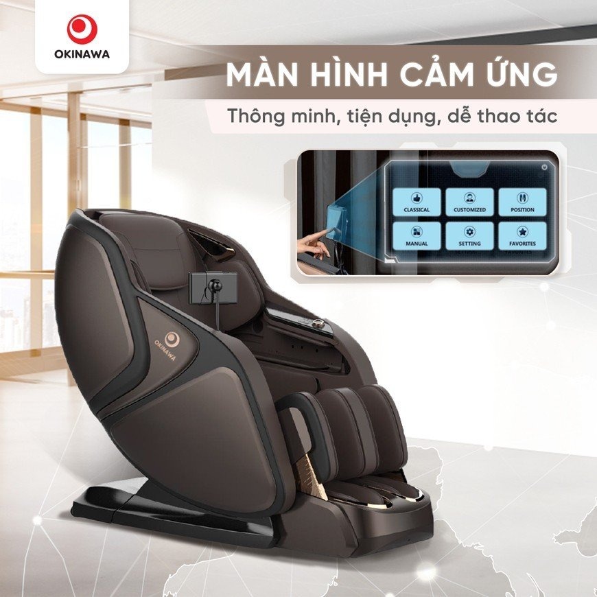 ghế massage Okinawa Sunset S-923 11