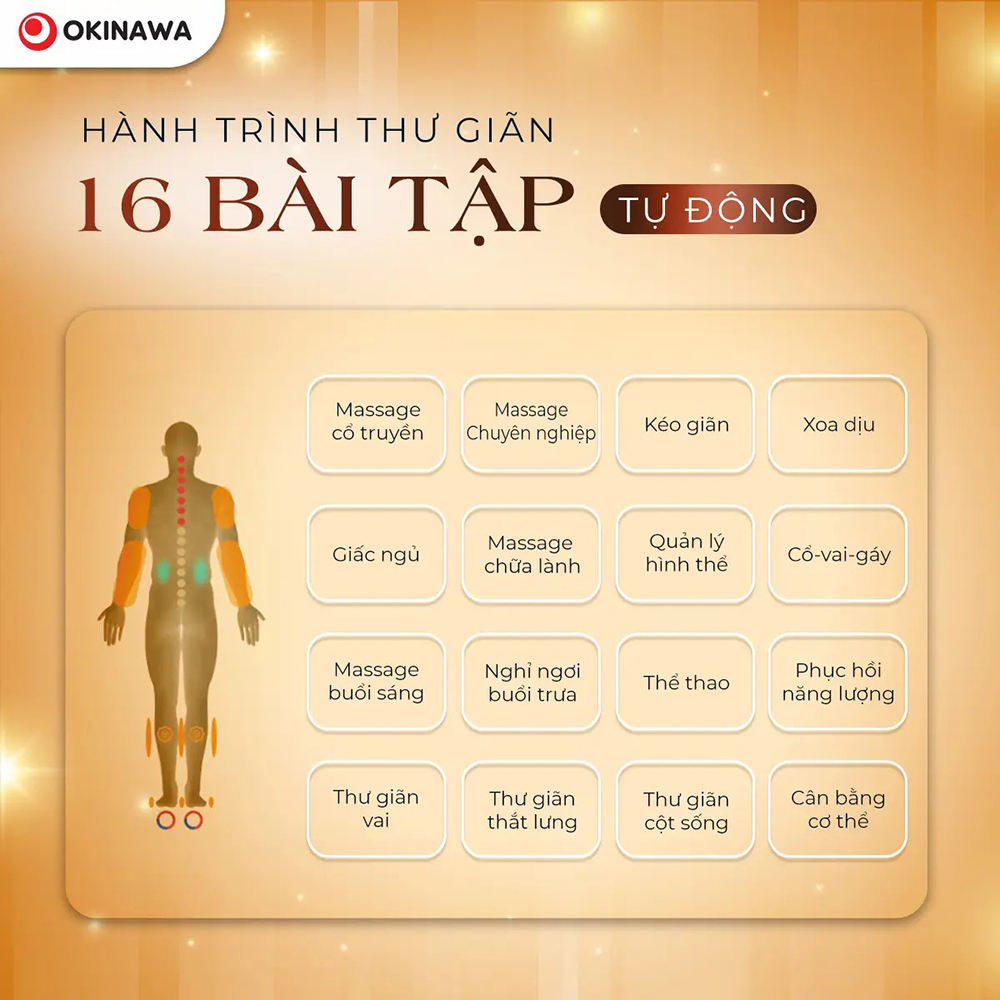 ghế massage Okinawa Tender 9