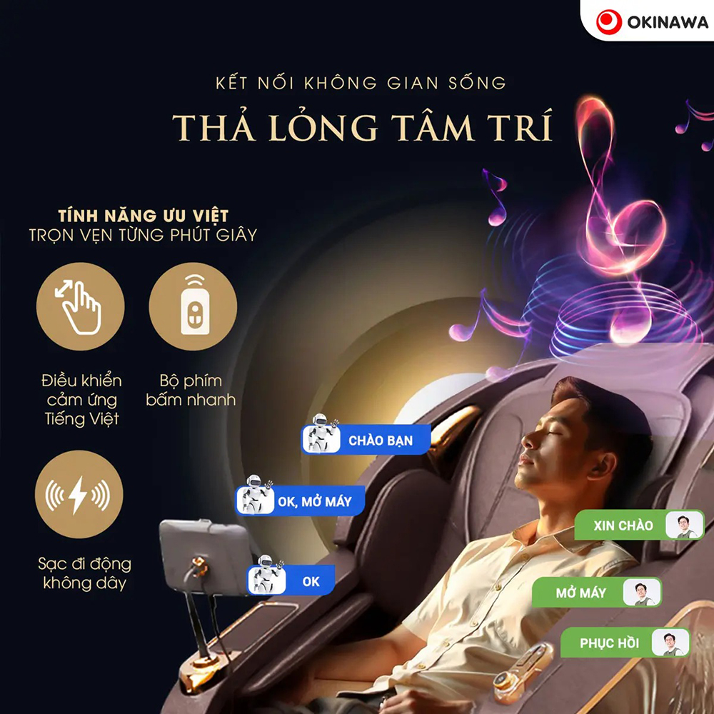 ghế massage Okinawa Venus OS-640 10