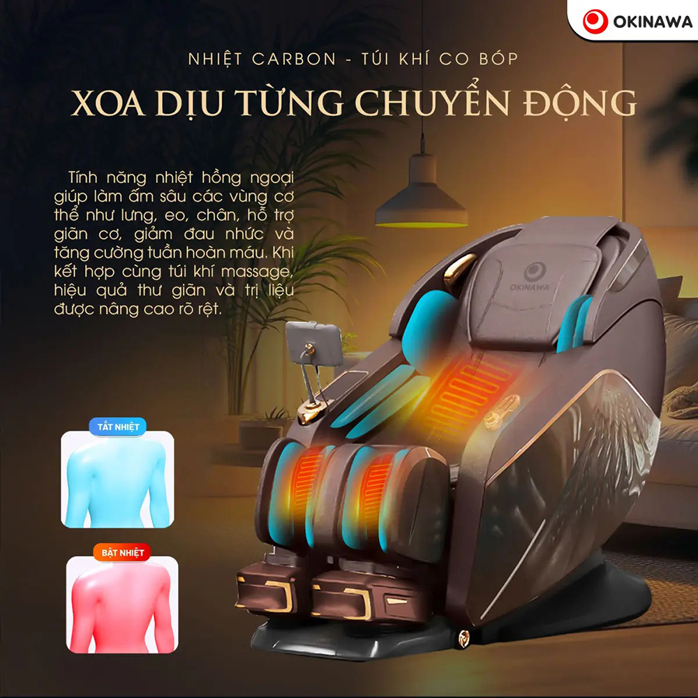 ghế massage Okinawa Venus OS-640 11