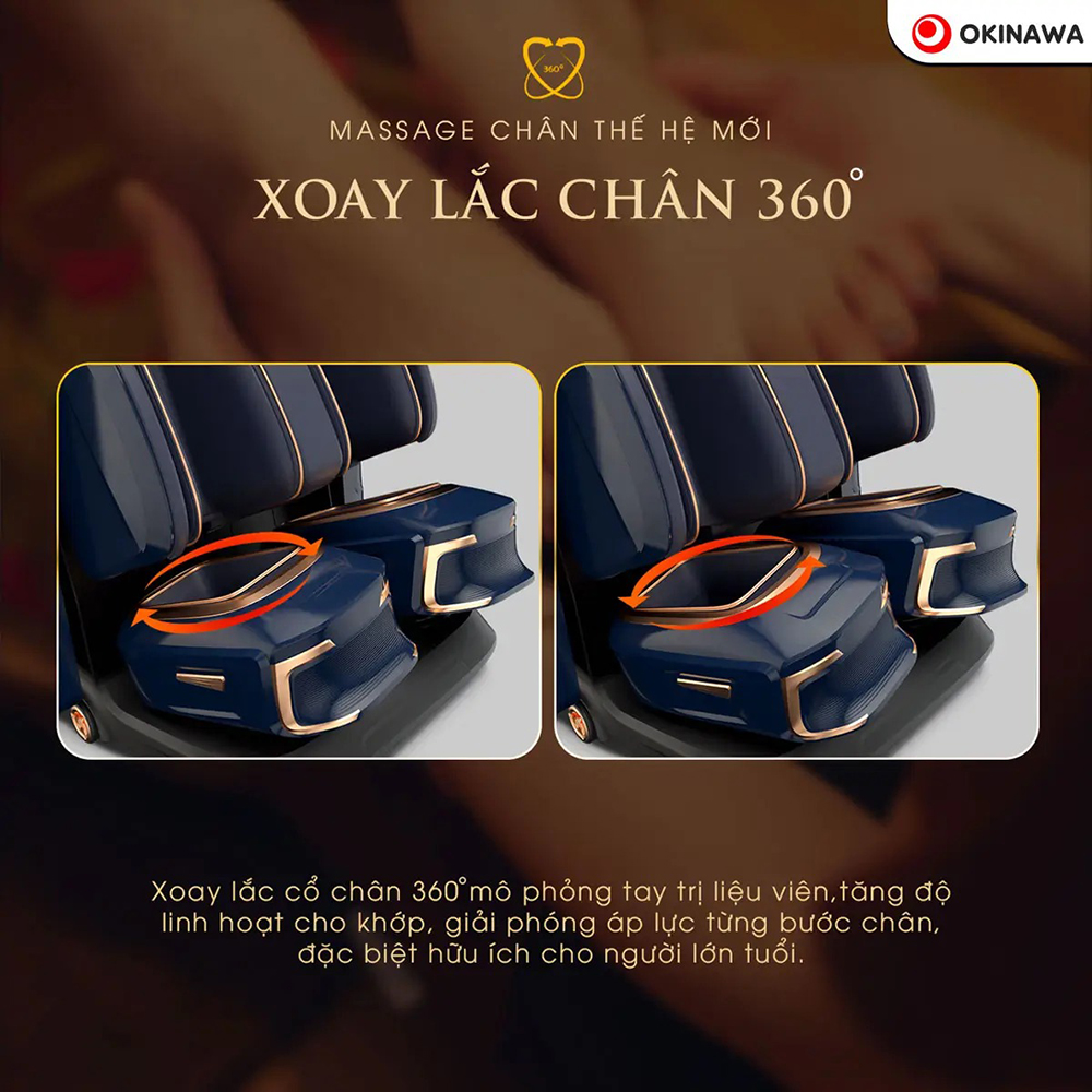 ghế massage Okinawa Venus OS-640 3