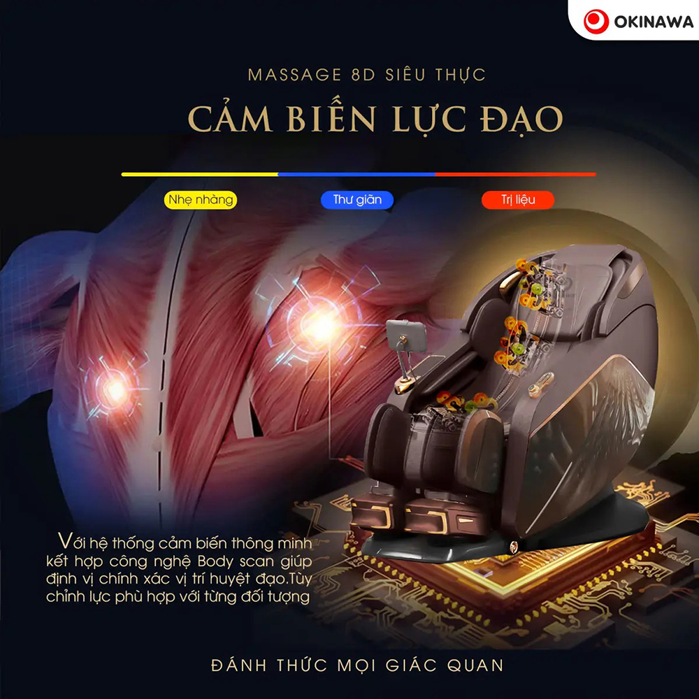 ghế massage Okinawa Venus OS-640 6