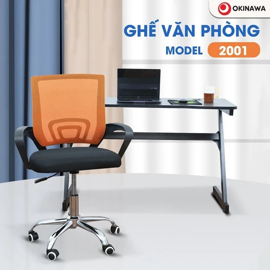 ghế xoay văn phòng Okinawa 4011 1