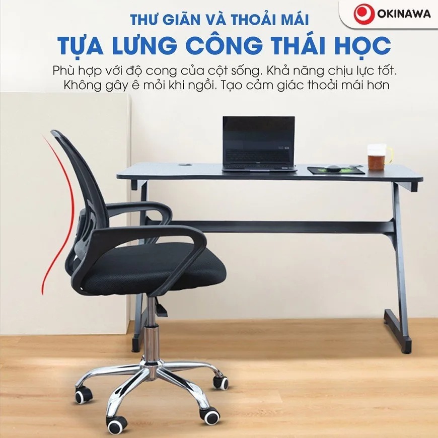 ghế xoay văn phòng Okinawa 4011 3