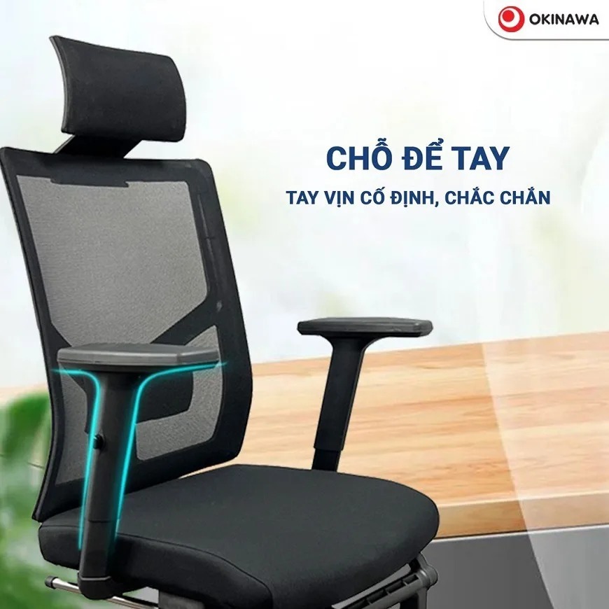 ghế công thái học Okinawa 3017 4