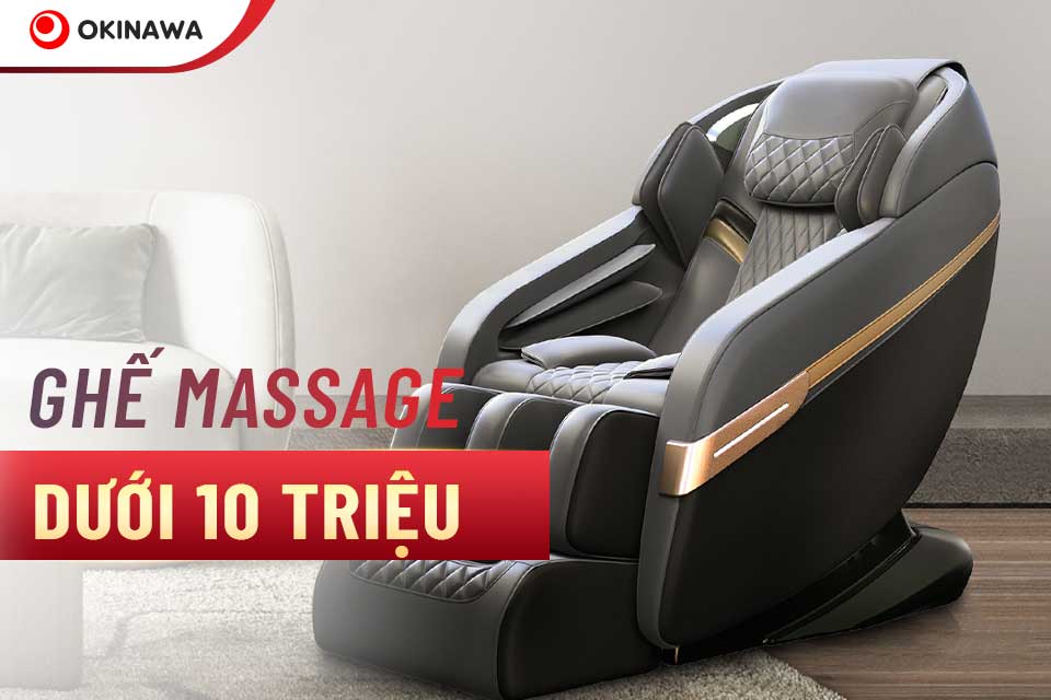 Ghế massage giá rẻ dưới 10 triệu