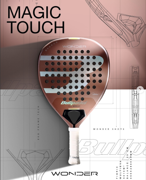 TỔNG QUAN VỀ VỢT PADEL Bullpadel Wonder 26  