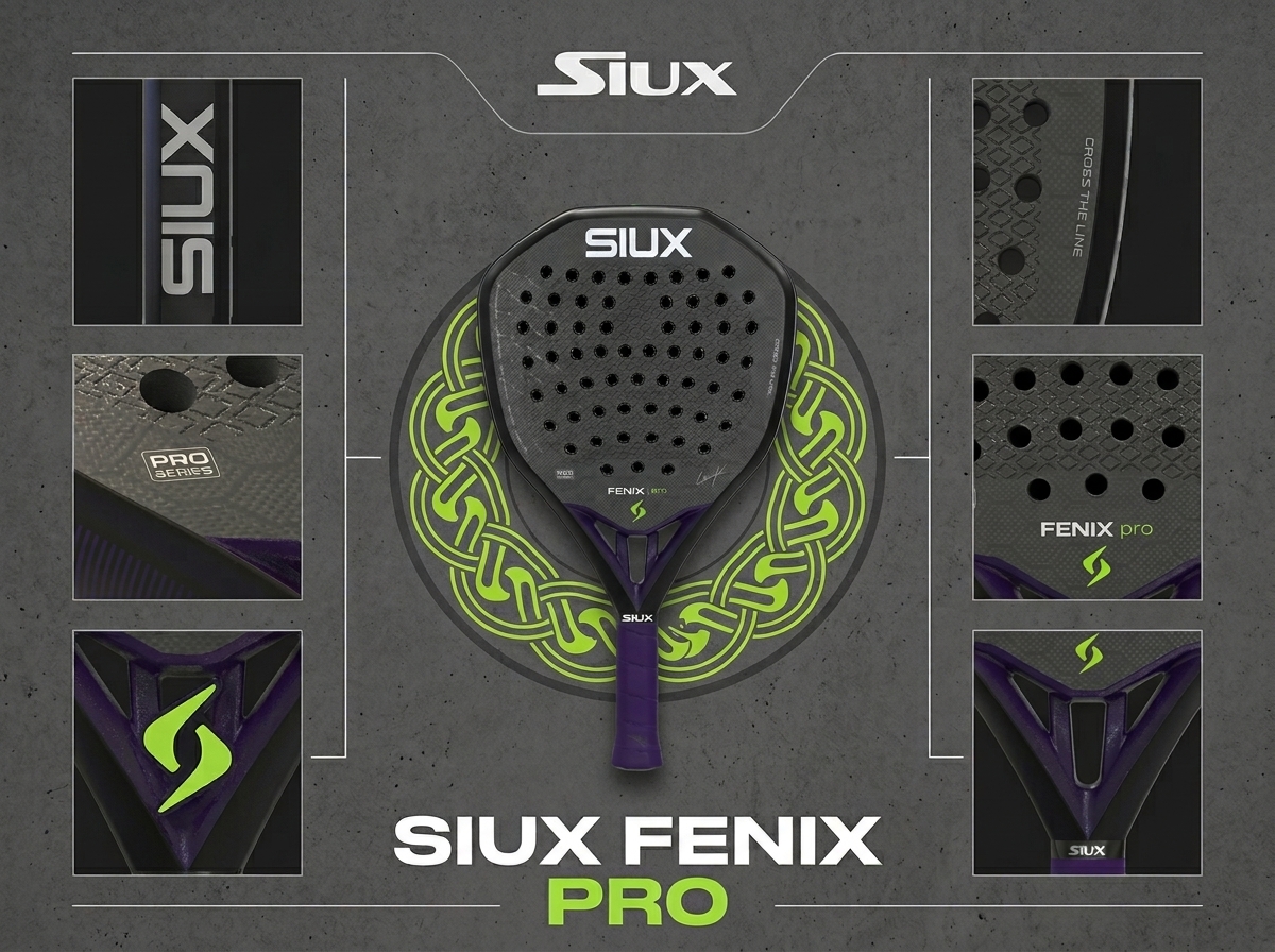 TỔNG QUAN VỀ VỢT PADEL SIUX FENIX PRO 2026 BLACK