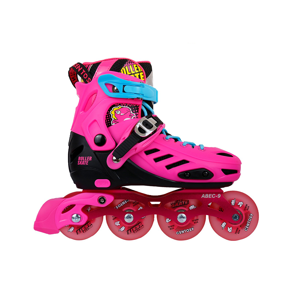 giày Patin trẻ em Centosy T-Rex hồng