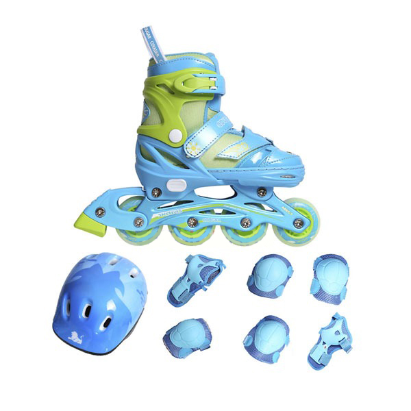 giày Patin trẻ em Cougar Hero MZS 803 xanh