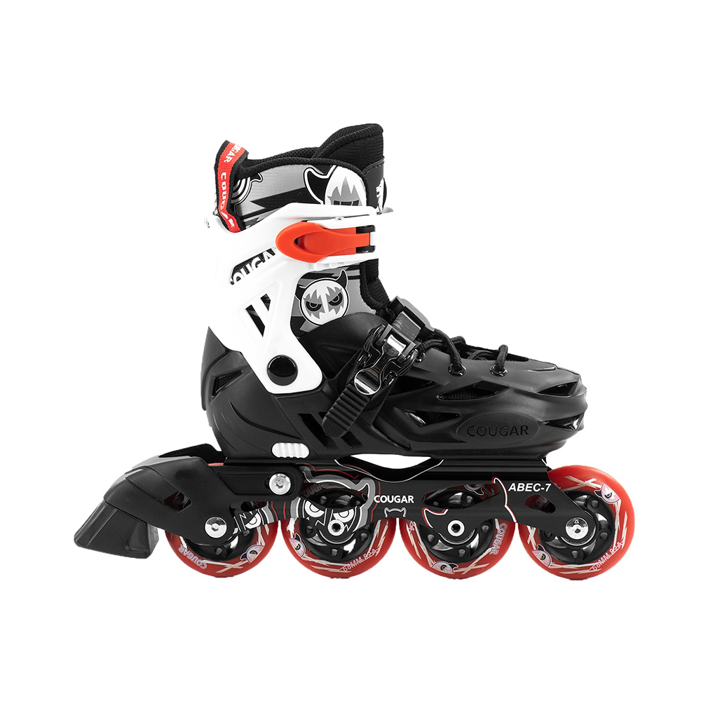 giày Patin trẻ em Cougar Pro 303 đen