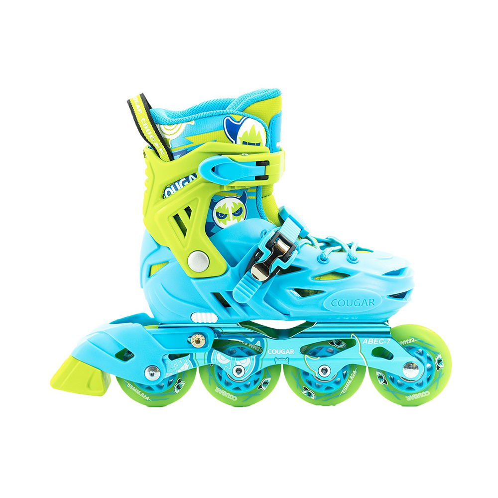 giày Patin trẻ em Cougar Pro 303 xanh