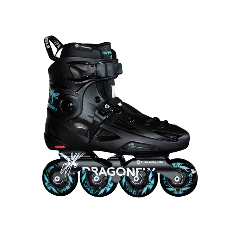 giày Patin người lớn Flying Eagle F3 Dragon Fly đen