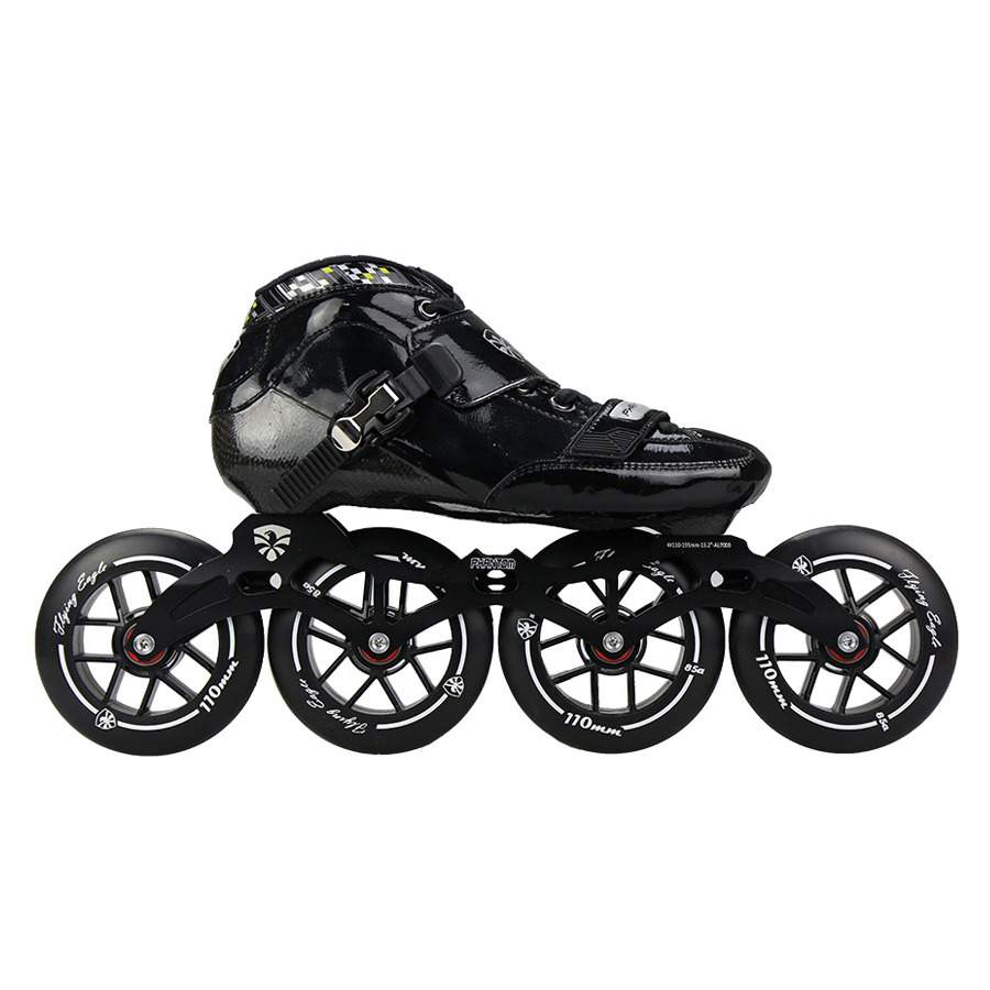 giày Patin người lớn Flying Eagle Phantom Adult đen ghi