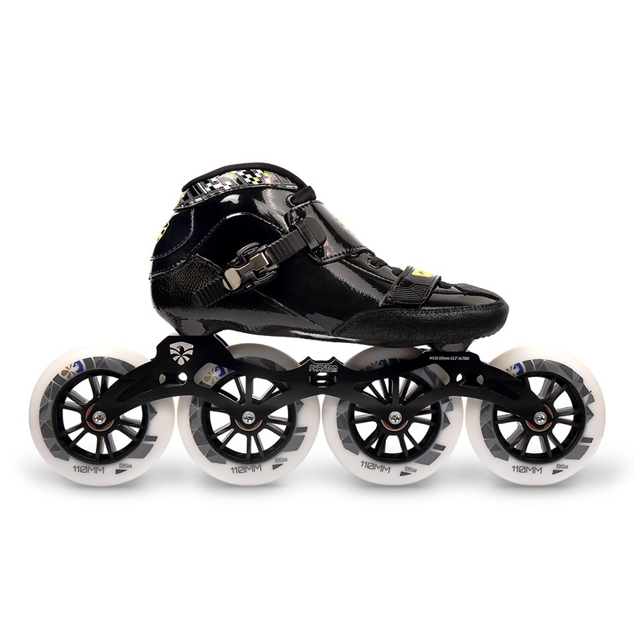 giày Patin người lớn Flying Eagle Phantom Adult đen xanh lá