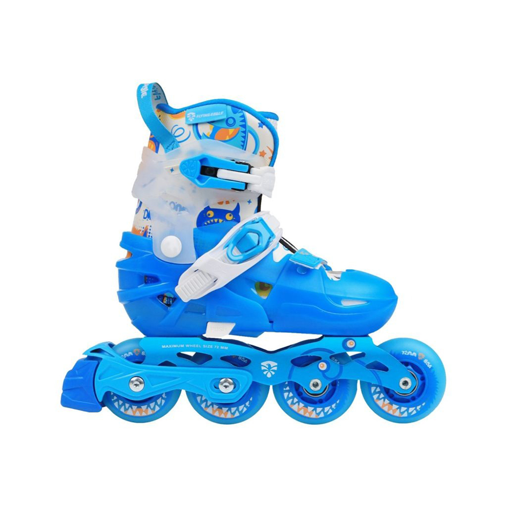 giày Patin trẻ em Flying Eagle L6 Lumos xanh