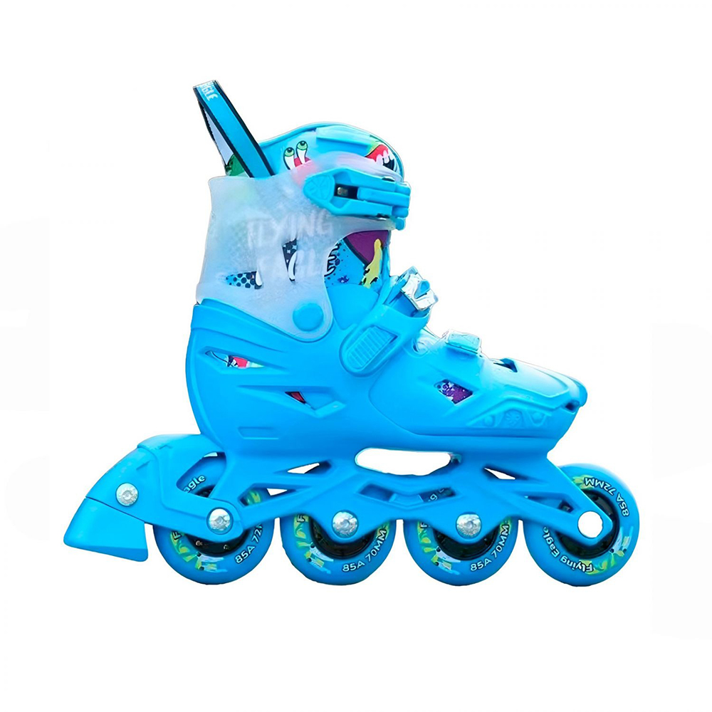giày Patin trẻ em Flying Eagle S3 Cosmo xanh