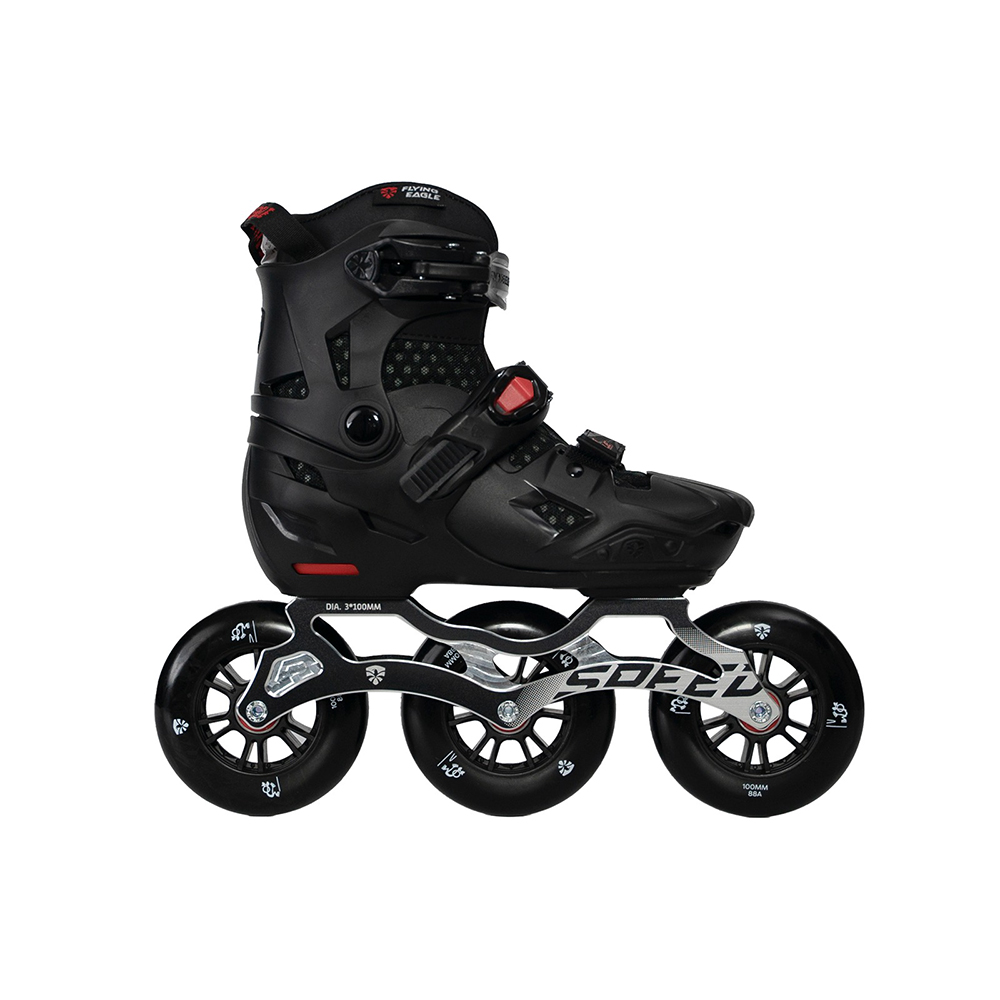 giày Patin trẻ em Flying Eagle S7 Speed đen