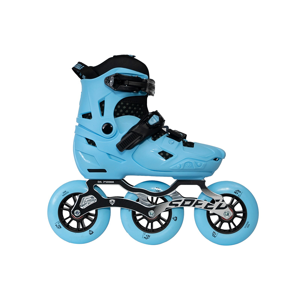 giày Patin trẻ em Flying Eagle S7 Speed xanh