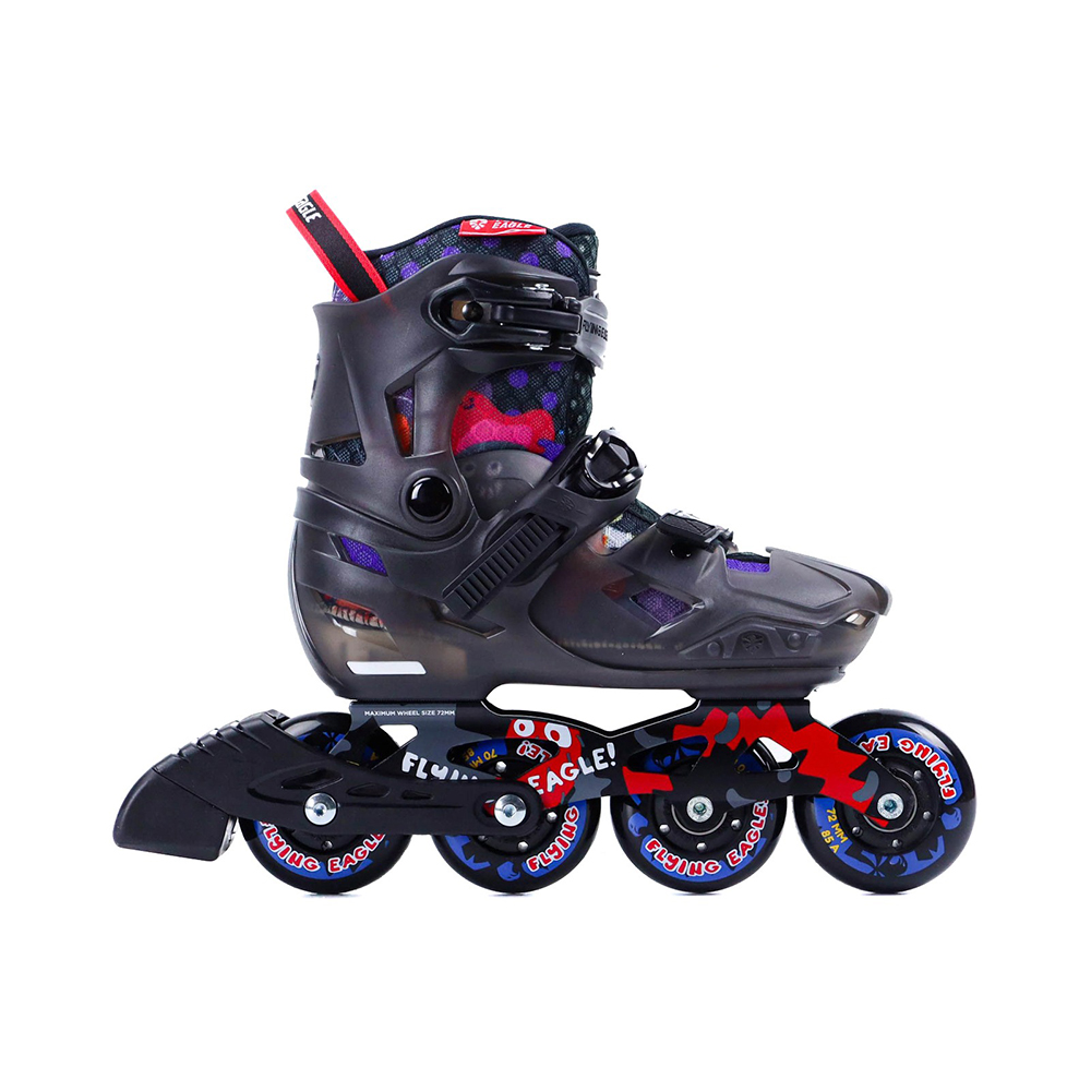giày Patin trẻ em Flying Eagle S8 đen