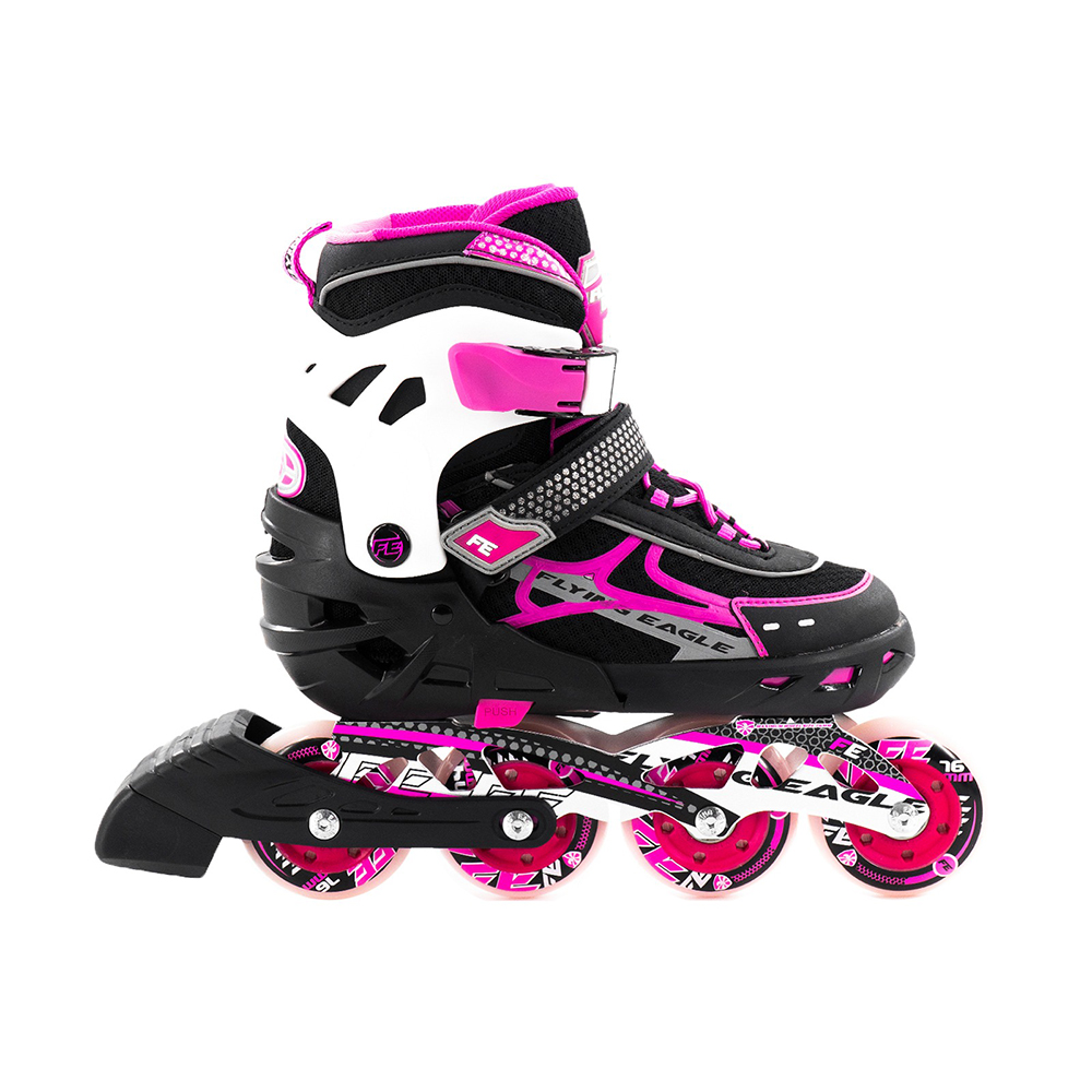 giày Patin trẻ em Flying Eagle V5 hồng