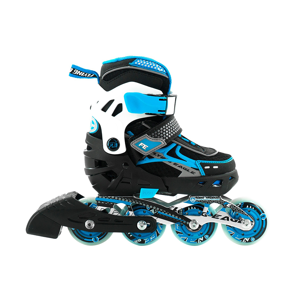 giày Patin trẻ em Flying Eagle V5 xanh