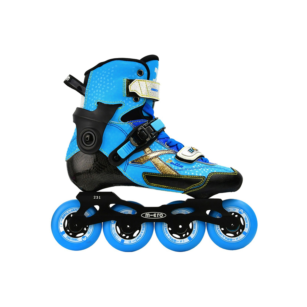giày Patin trẻ em Micro Delta X xanh