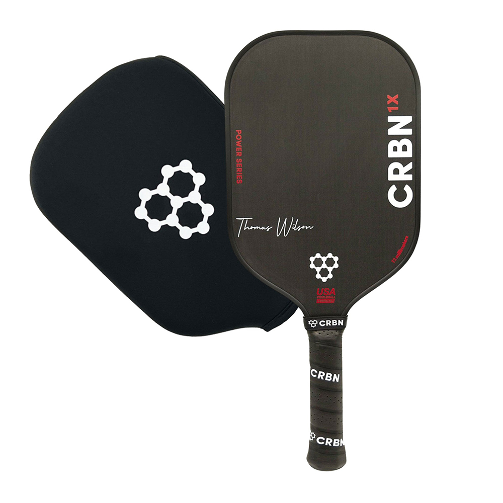 vợt Pickleball CRBN 1X Series 12mm (Thomas Wilson Signature) đen