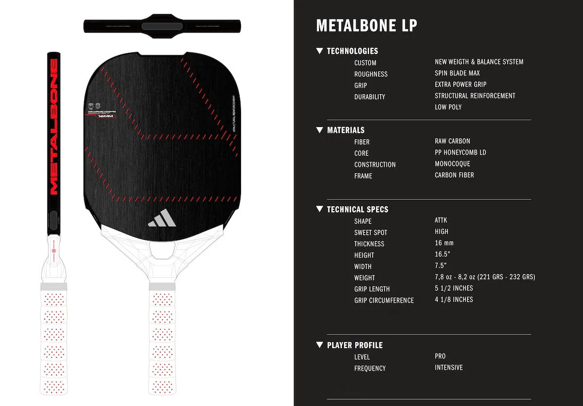 Tổng quan về Adidas Metalbone LP 
