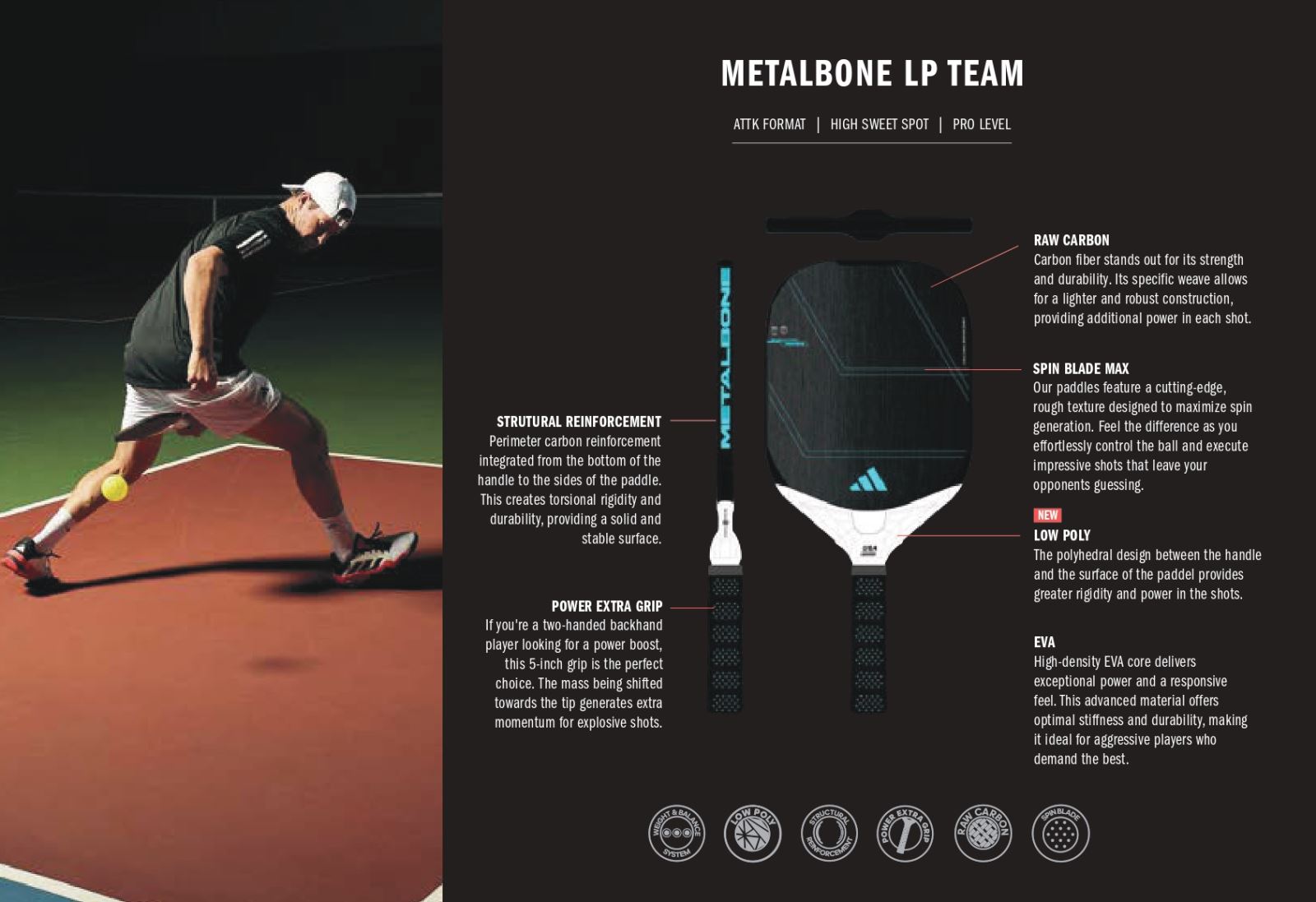 Cảm giác và khả năng kiểm soát bóng của Adidas Metalbone LP Team