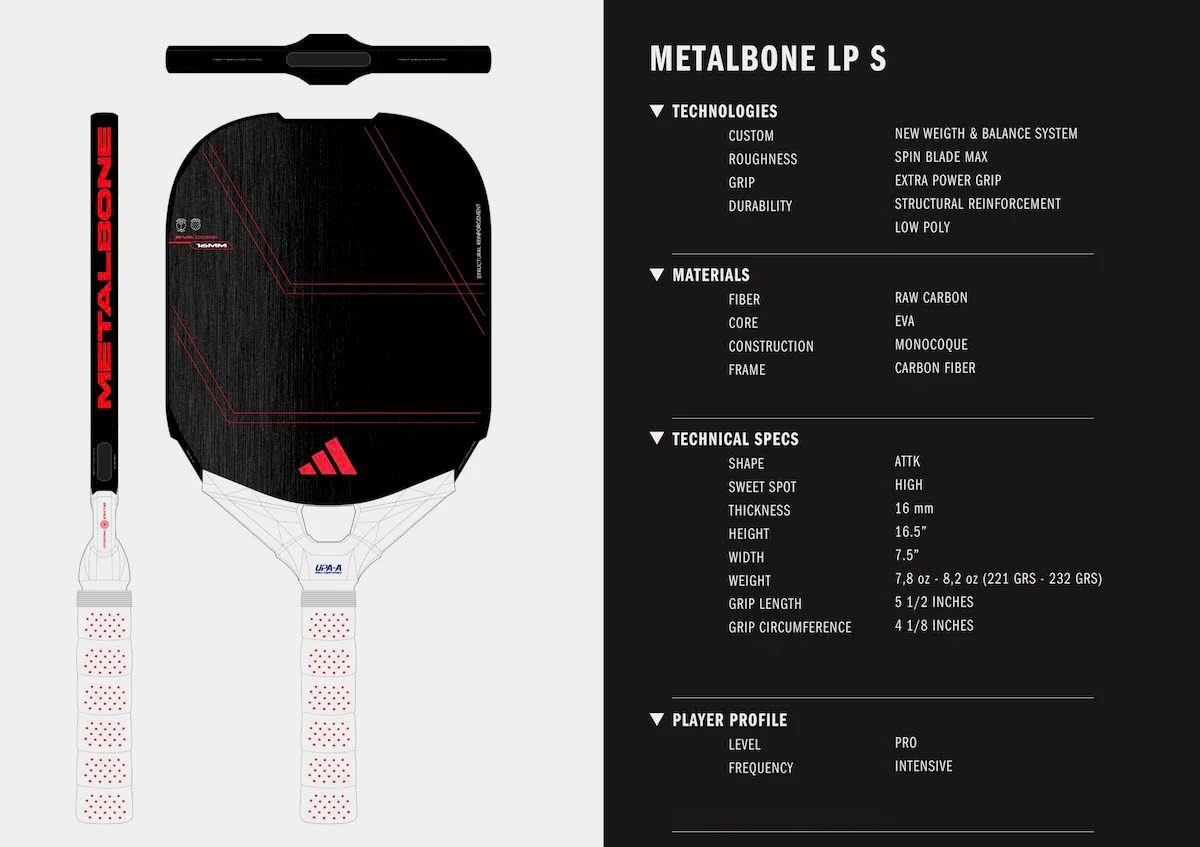 Tổng quan về Adidas Metalbone LP S