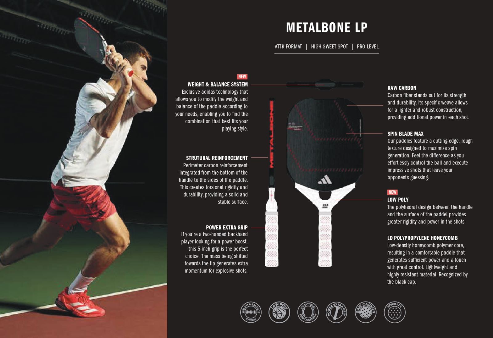 Cảm giác và khả năng kiểm soát bóng của Adidas Metalbone LP