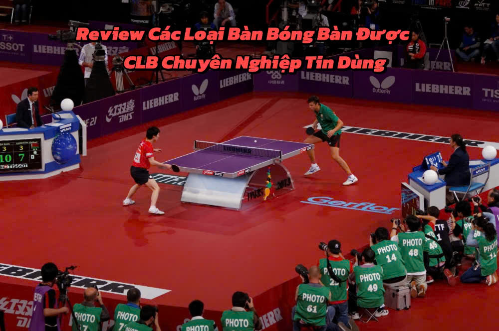 Review Các Loại Bàn Bóng Bàn Được CLB Chuyên Nghiệp Tin Dùng