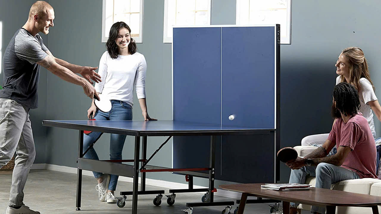 Bàn bóng bàn gấp gọn – Giải pháp tiết kiệm không gian tối ưu