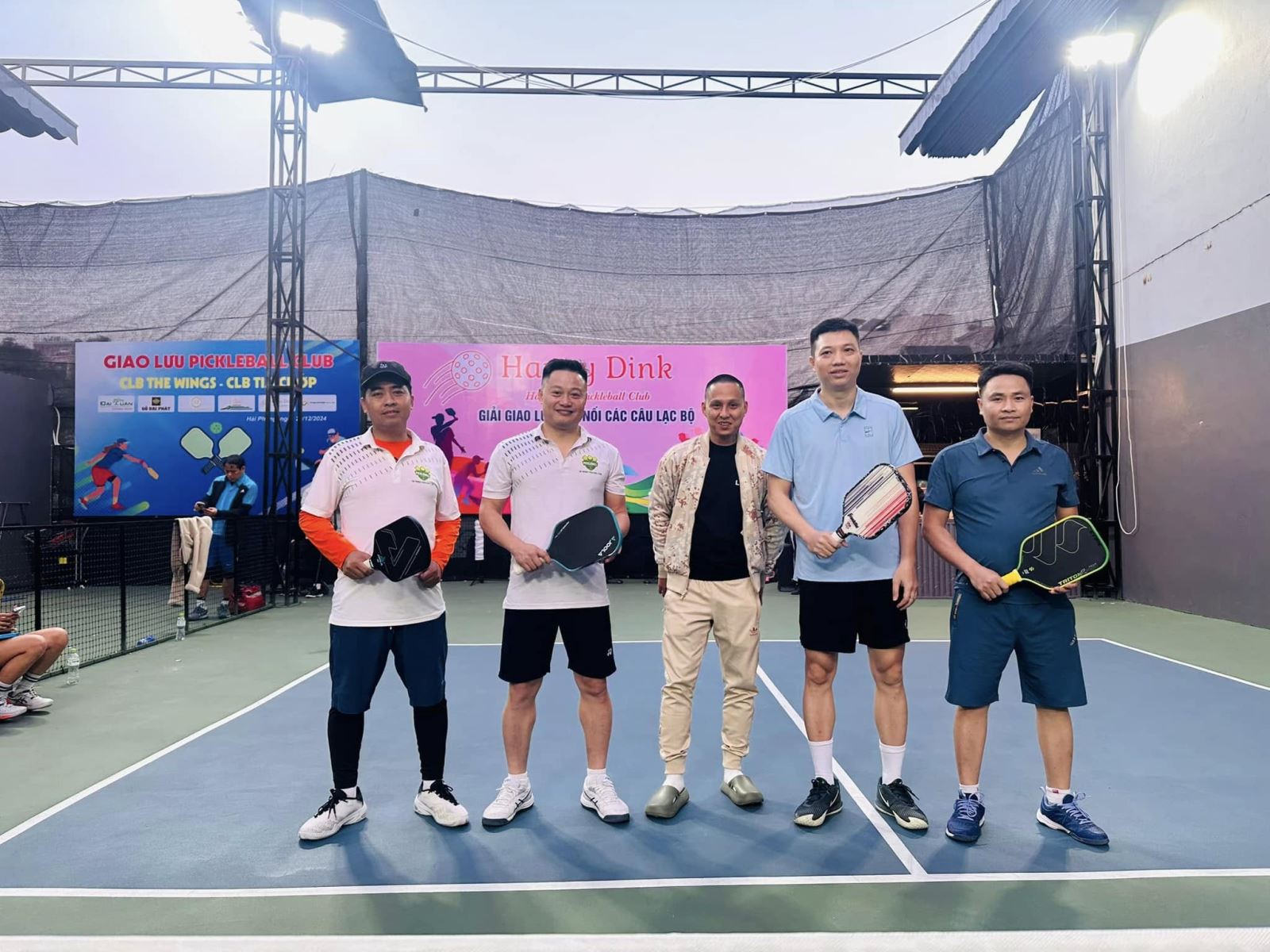 Cộng đồng Pickleball tại Trung tâm Thể dục Thể thao Hải Phòng