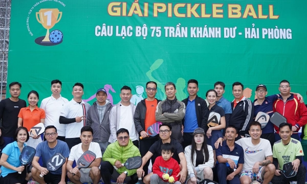 Pickleball – Môn thể thao đang phát triển mạnh mẽ tại Hải Phòng