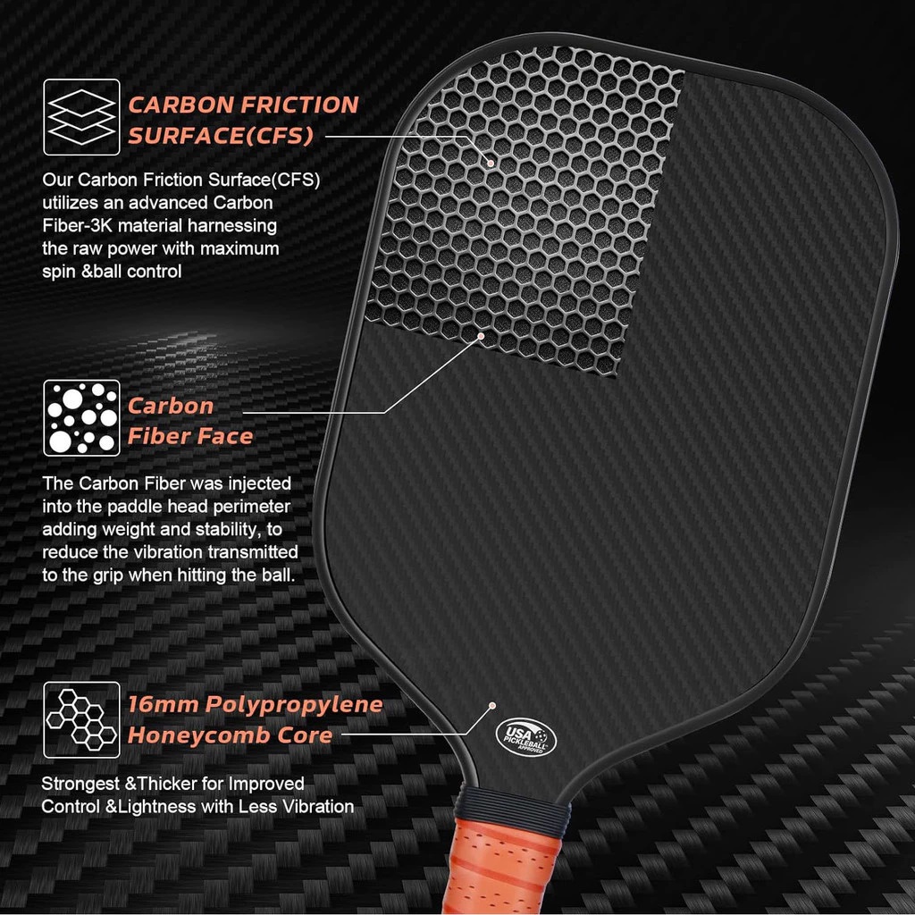 Giới thiệu về về vợt Picklebell và lý do lựa chọn vợt Pickleball Carbon