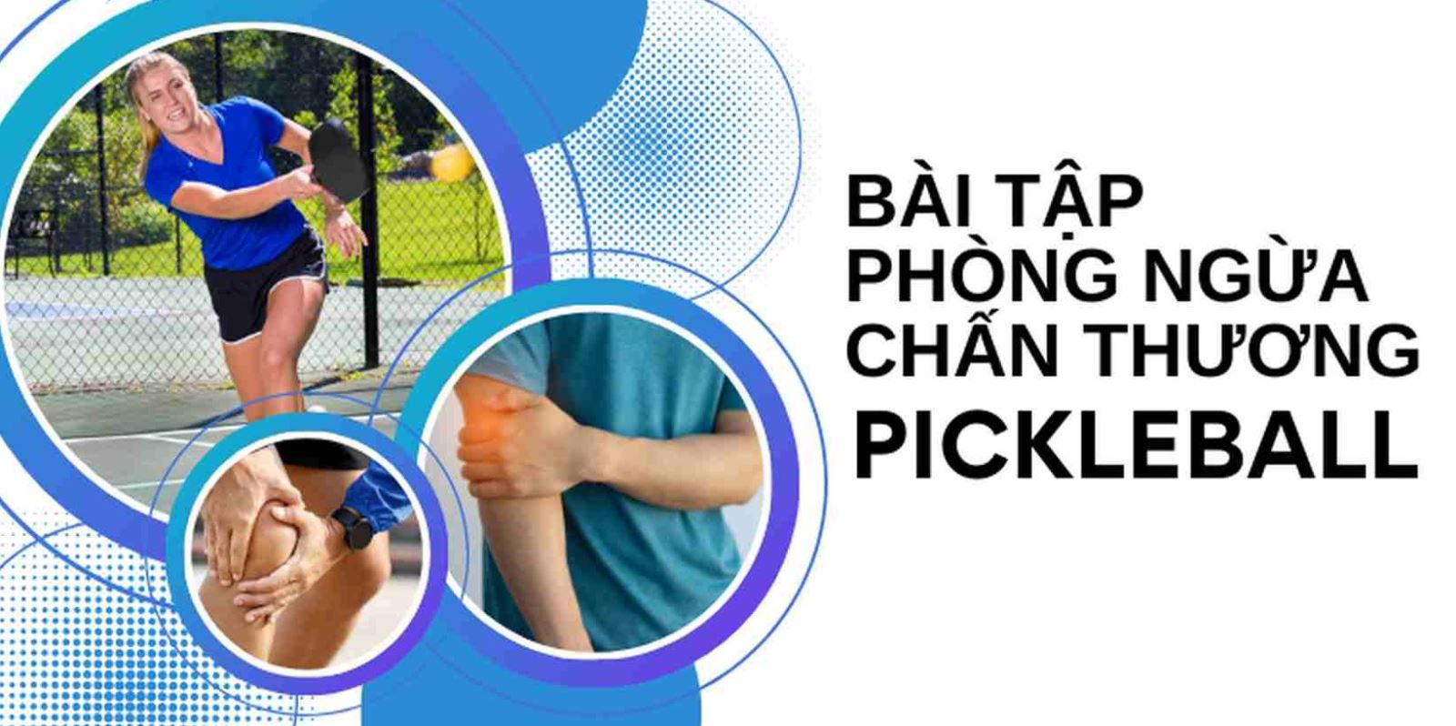 Các bài tập khởi động trước khi chơi Pickleball