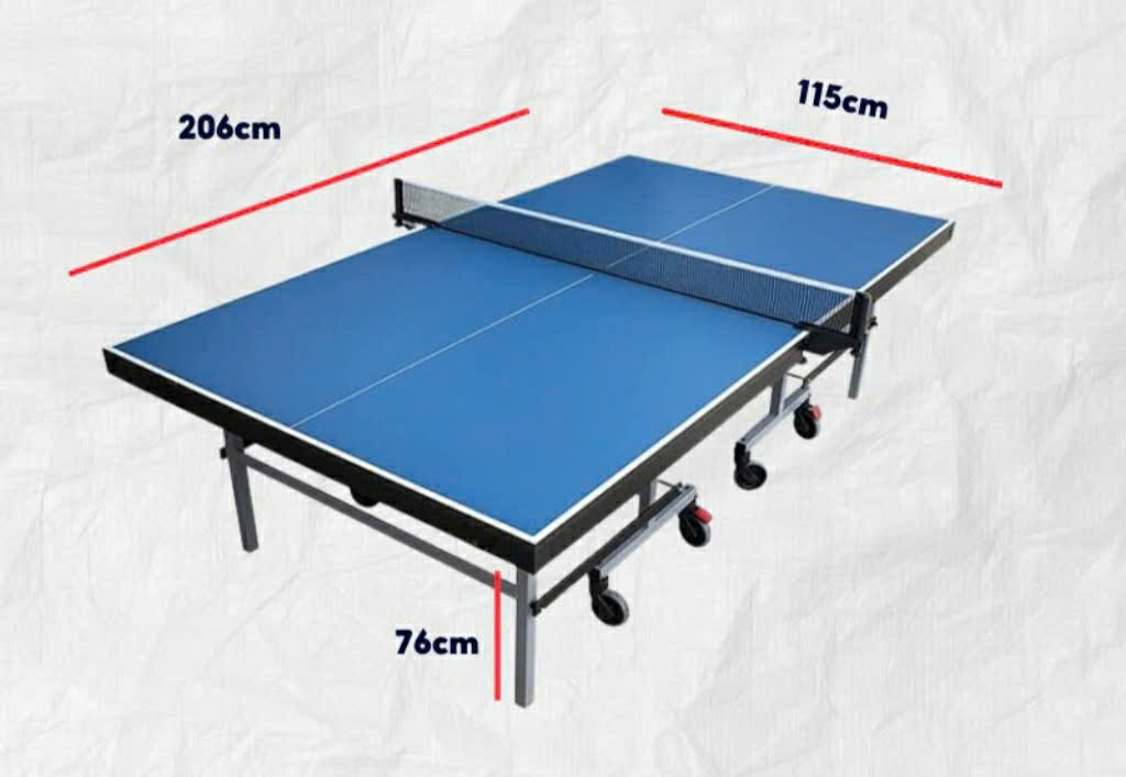 Kích thước bàn bóng bàn cho gia đình