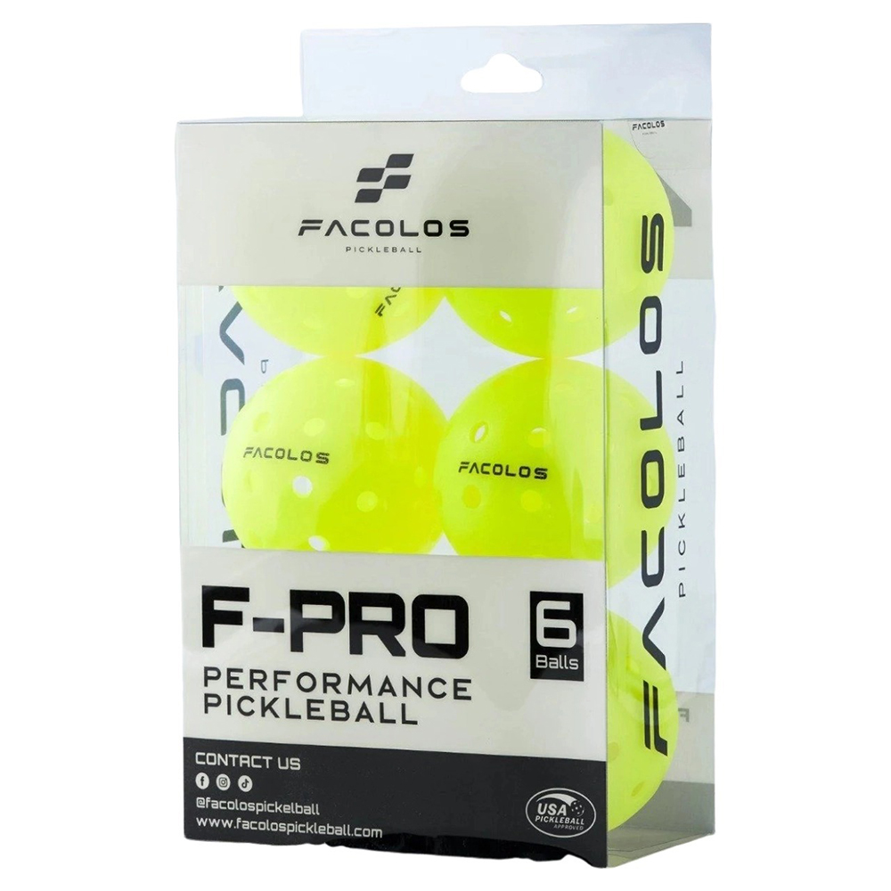 bóng Pickleball Facolos F-Pro Performance (Hộp 6 Quả) 1