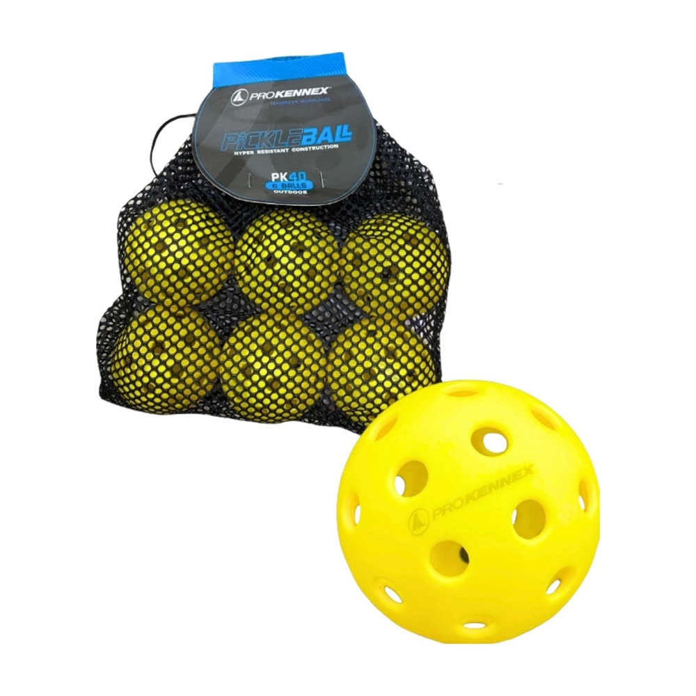 bóng Pickleball Pro Kennex PK40 Outdoor (Bịch 6 Quả)