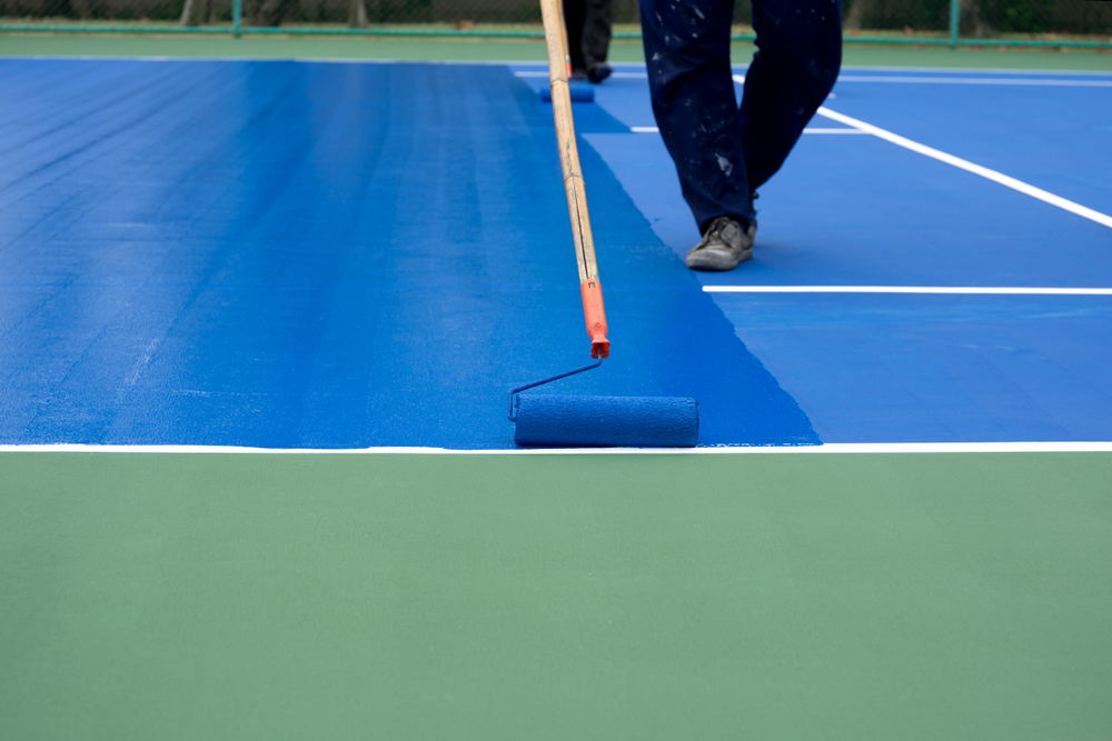 Sơn Acrylic pickleball court