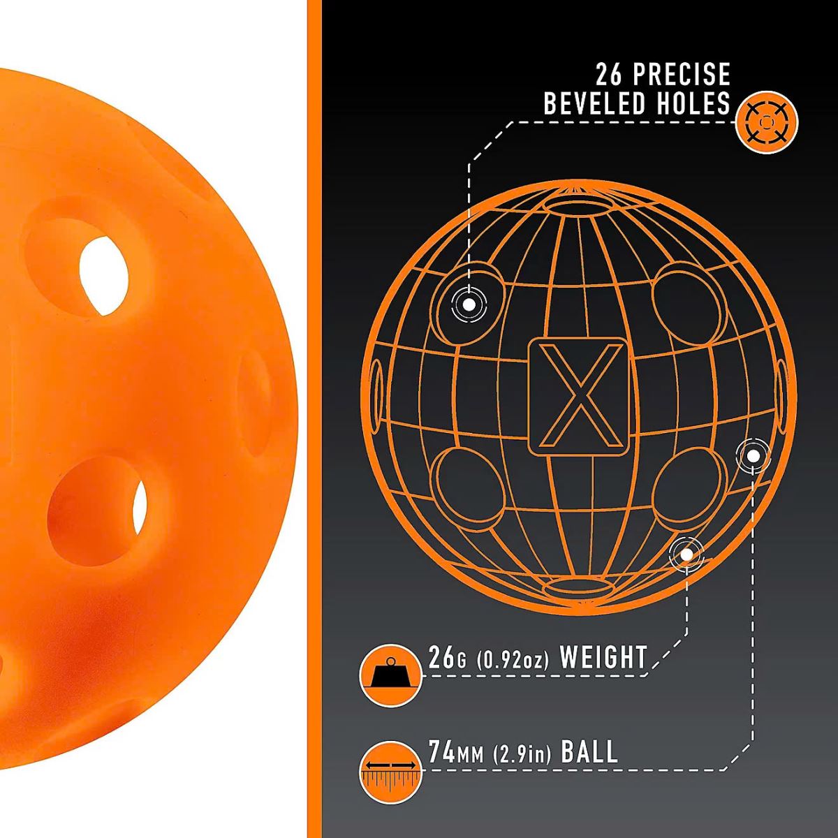 Bóng Pickleball trong nhà (Indoor Pickleball):