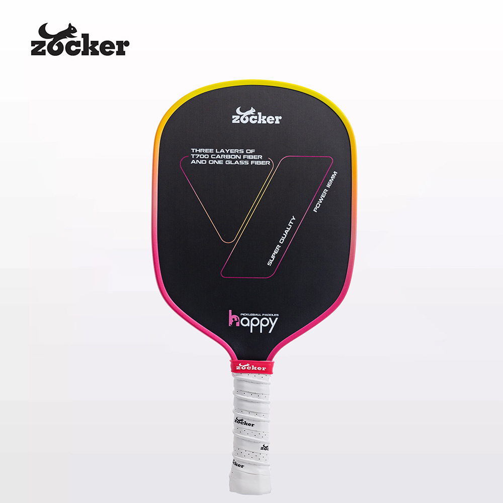 vợt Pickleball Zocker Happy HP2 Super Quality vàng